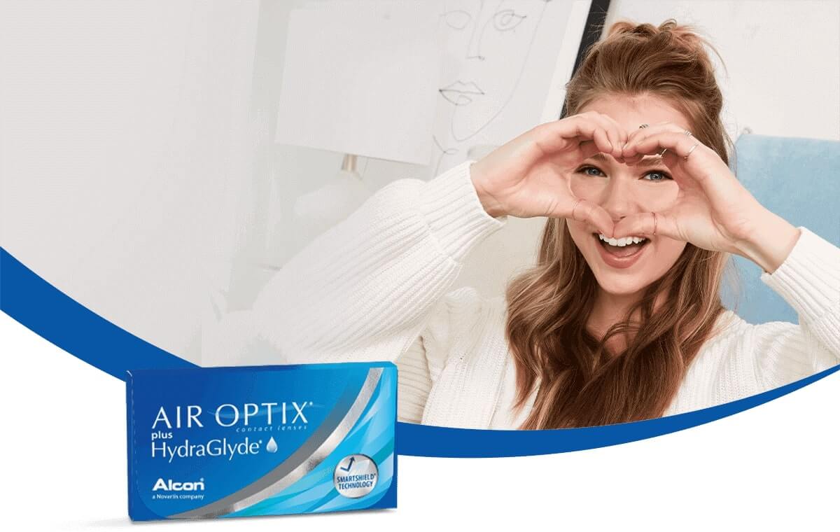 Air Optix plus HydraGlyde