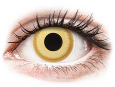Keltaiset Avatar piilolinssit - ColourVue Crazy (2 kpl)