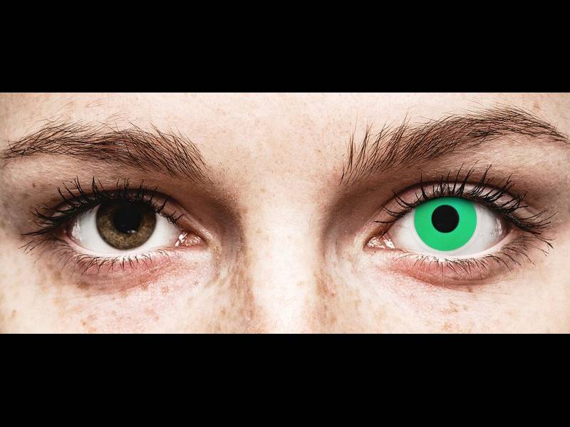 Vihreät Emerald piilolinssit - ColourVue Crazy (2 kpl)