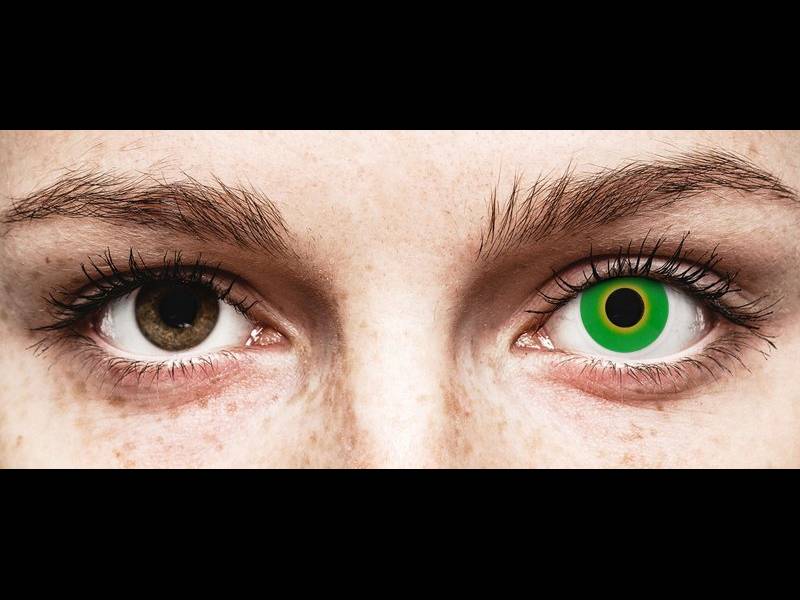 Vihreät Hulk piilolinssit - ColourVue Crazy (2 kpl)