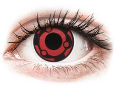 Punaiset Madara piilolinssit - ColourVue Crazy (2 kpl)