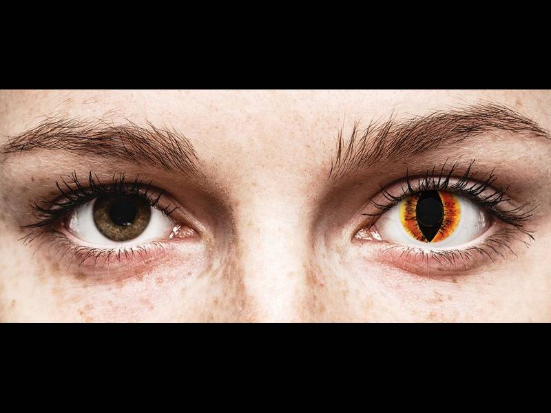 Oranssit Sauron piilolinssit - ColourVue Crazy (2 kpl)