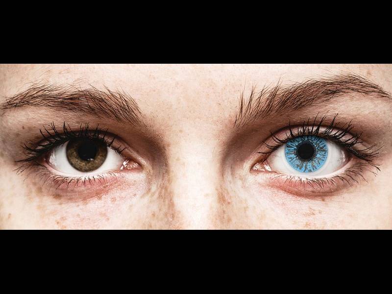 Siniset Sapphire linssit - FreshLook Colors - Tehoilla (2 kpl)